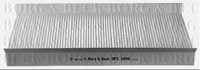 BORG & BECK bfc1006 -  Фильтр воздуха в салоне